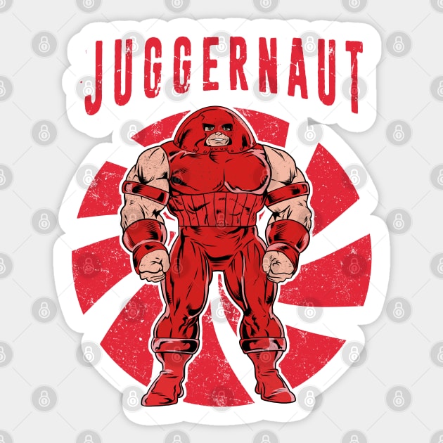 Retro juggernaut Sticker by OniSide